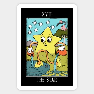 The Star - Mystical Medleys - Vintage Cartoon Tarot Magnet